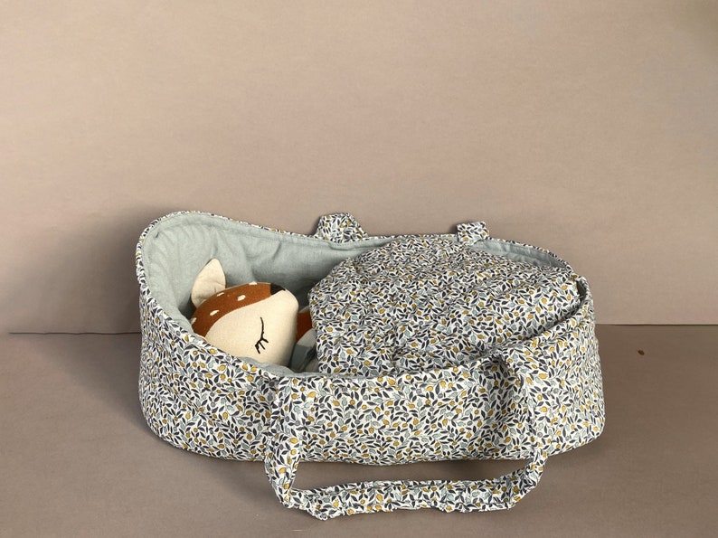 Doll carrier, doll carry cot, doll bassinet Instant Download Sewing Pattern image 2