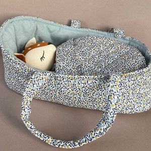 Doll carrier, doll carry cot, doll bassinet Instant Download Sewing Pattern image 5