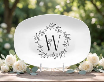Personalized Family Serving Platter: Custom Housewarming Gift