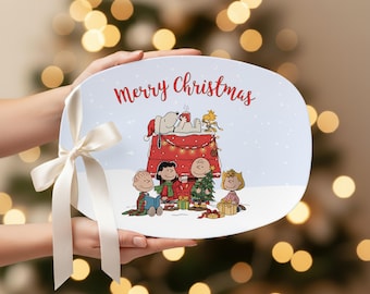 Peanuts Christmas Gift: Snoopy and Friends Holiday Serving Platter