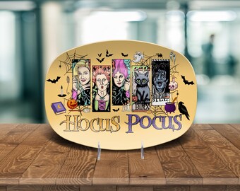 Hocus Pocus Serving Platter: Sanderson Sisters Halloween Party tray
