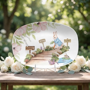 Bandeja de Peter Rabbit de Beatrix Potter: Bandeja para celebrar la Pascua