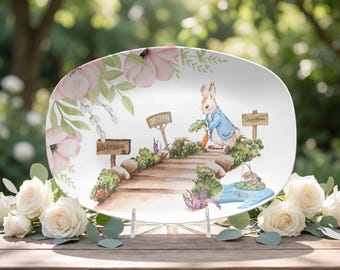 Beatrix Potter's Peter Rabbit Serving Platter: Easter Hosting Platter