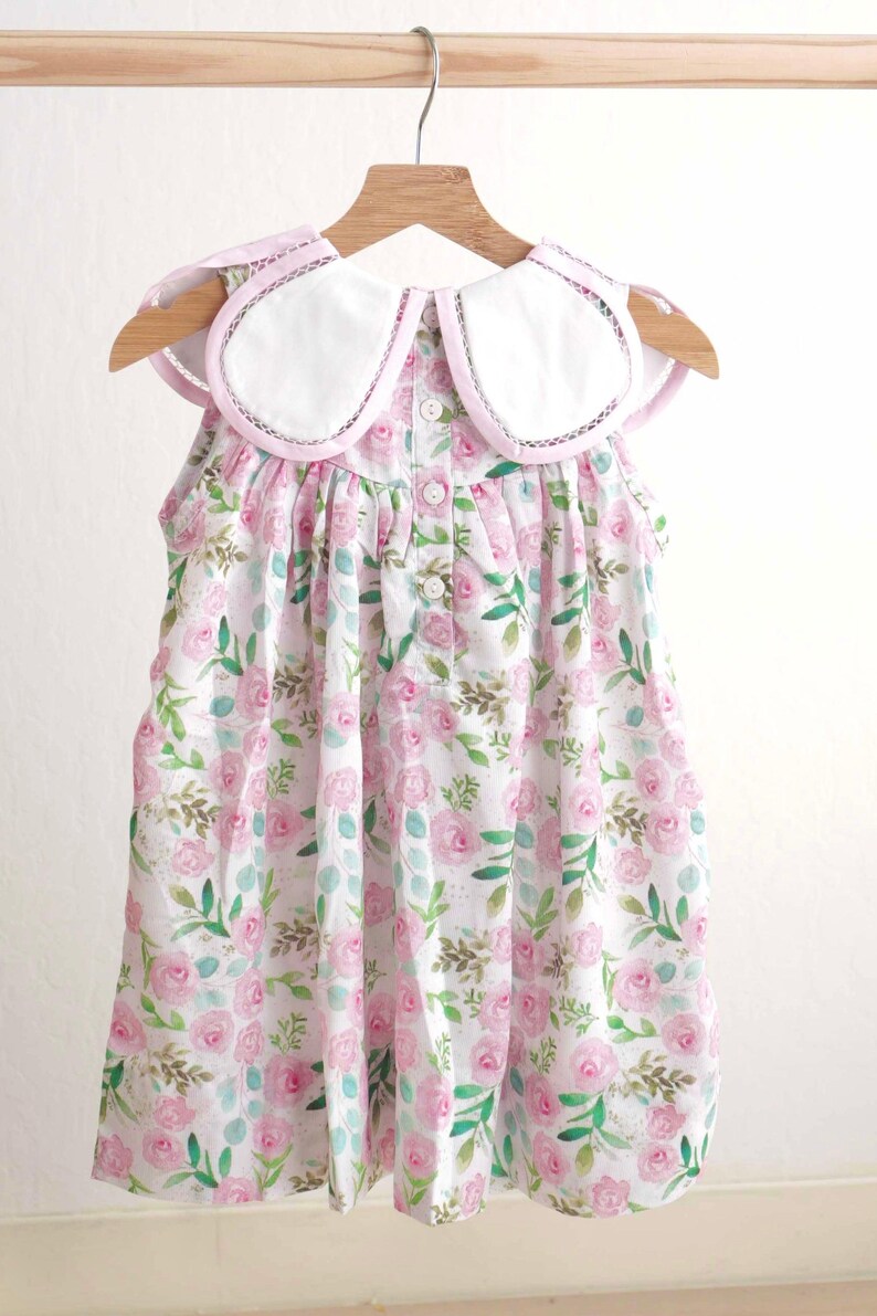Pink Floral Cross Dress main image 0