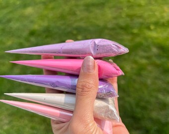 Acrylic paint filled cones for dot mandala & henna,paint filled cones, dotting tools,pastel color cones,