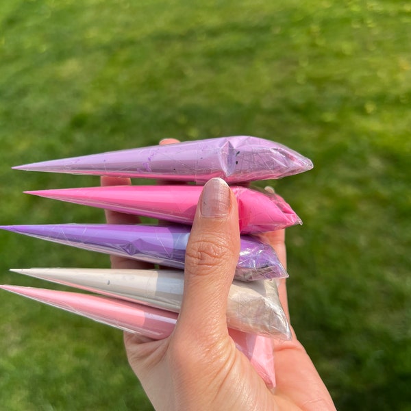 Acrylic Paint Cones Etsy