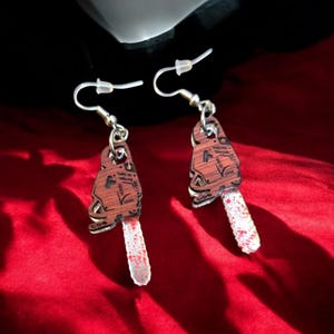 Chainsaw Man Earring - Etsy