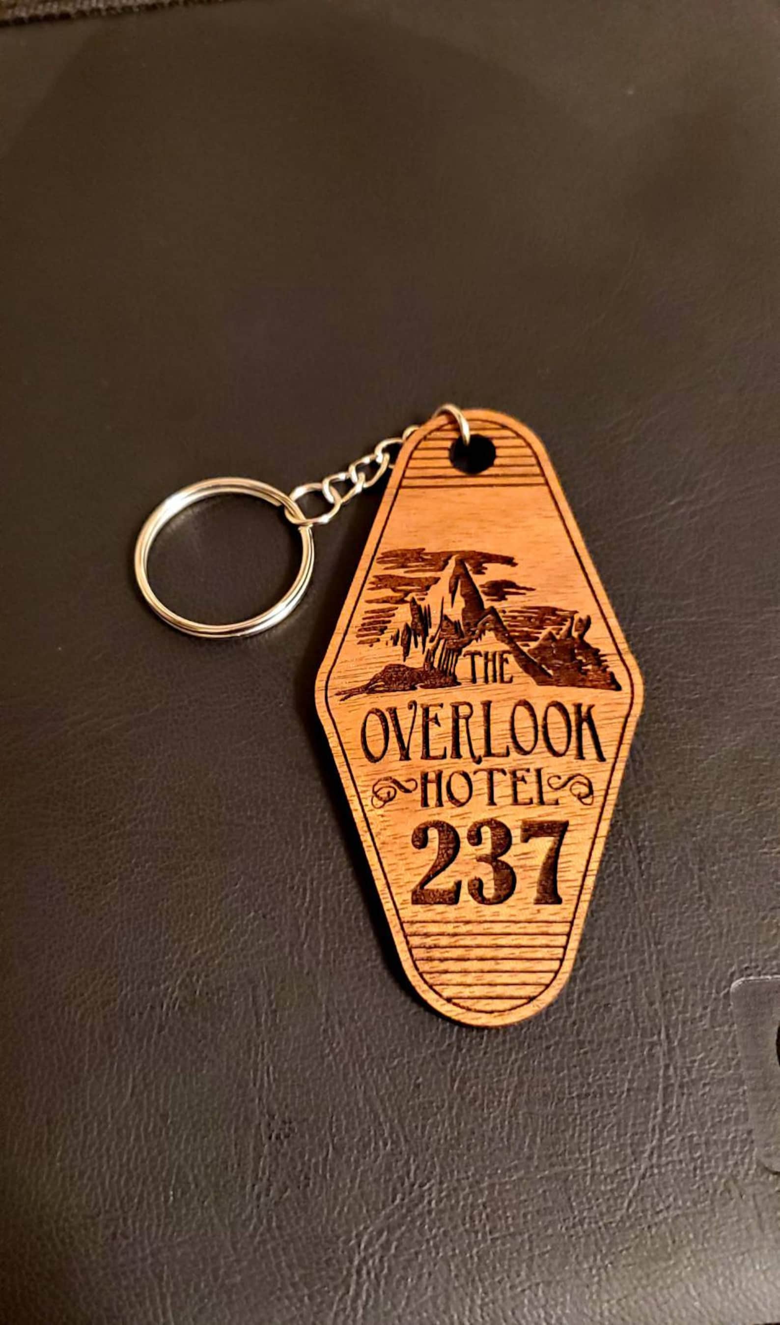 The Overlook Hotel room key chain Etsy