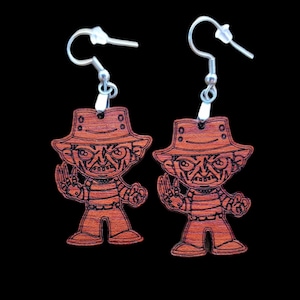 Freddy Krueger inspired Earrings
