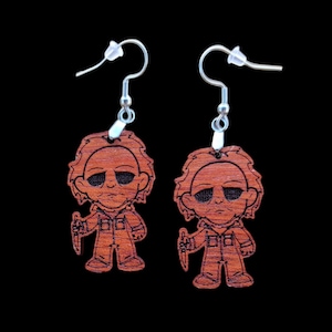 Michael Myers Inspired Earrings