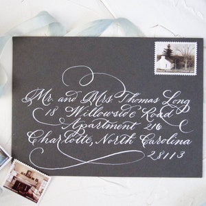 Calligraphy Envelope, Wedding Calligraphy, Envelope Addressing, Calligraphy, Wedding Envelopes, Wedding Envelope, Custom Envelope