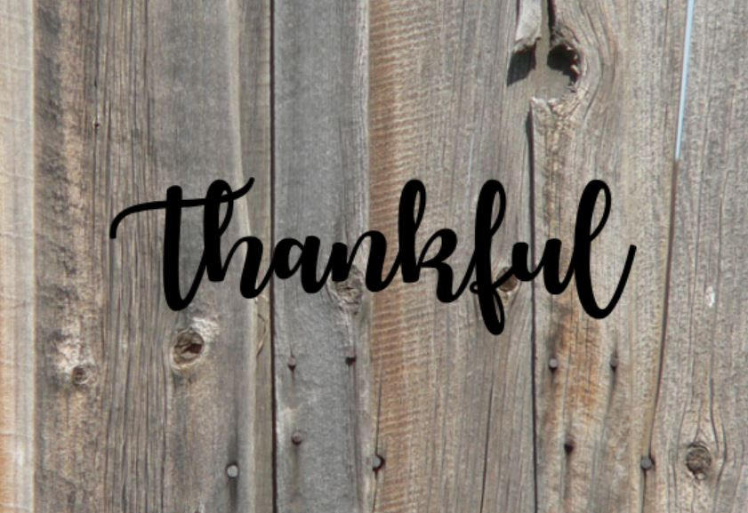 Thankful Cursive Wall Sign Metal Sign Metal Words Wreath Etsy