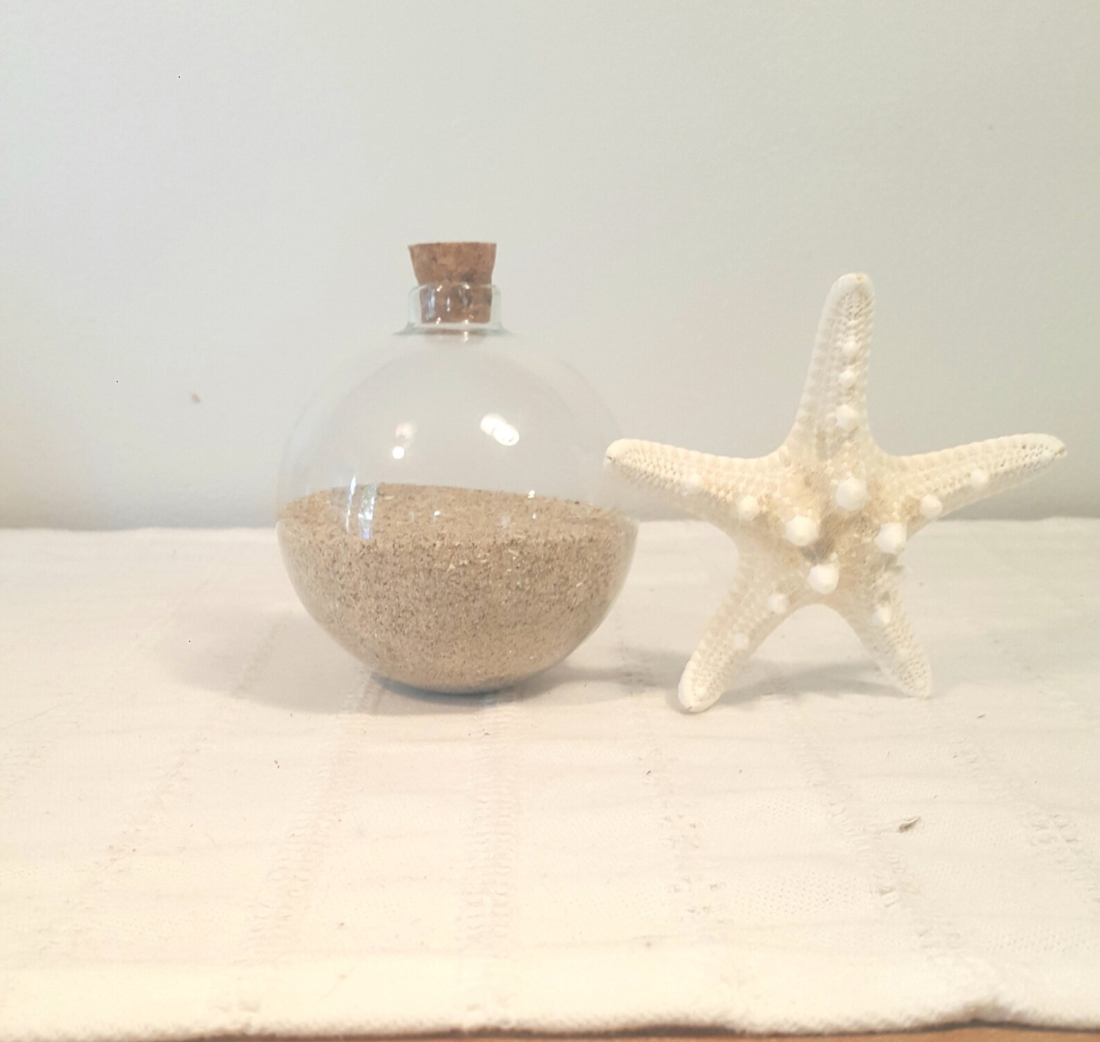 Coastal Vase Fillers Sea Glass Balls Beach Table Decor Bowl Etsy