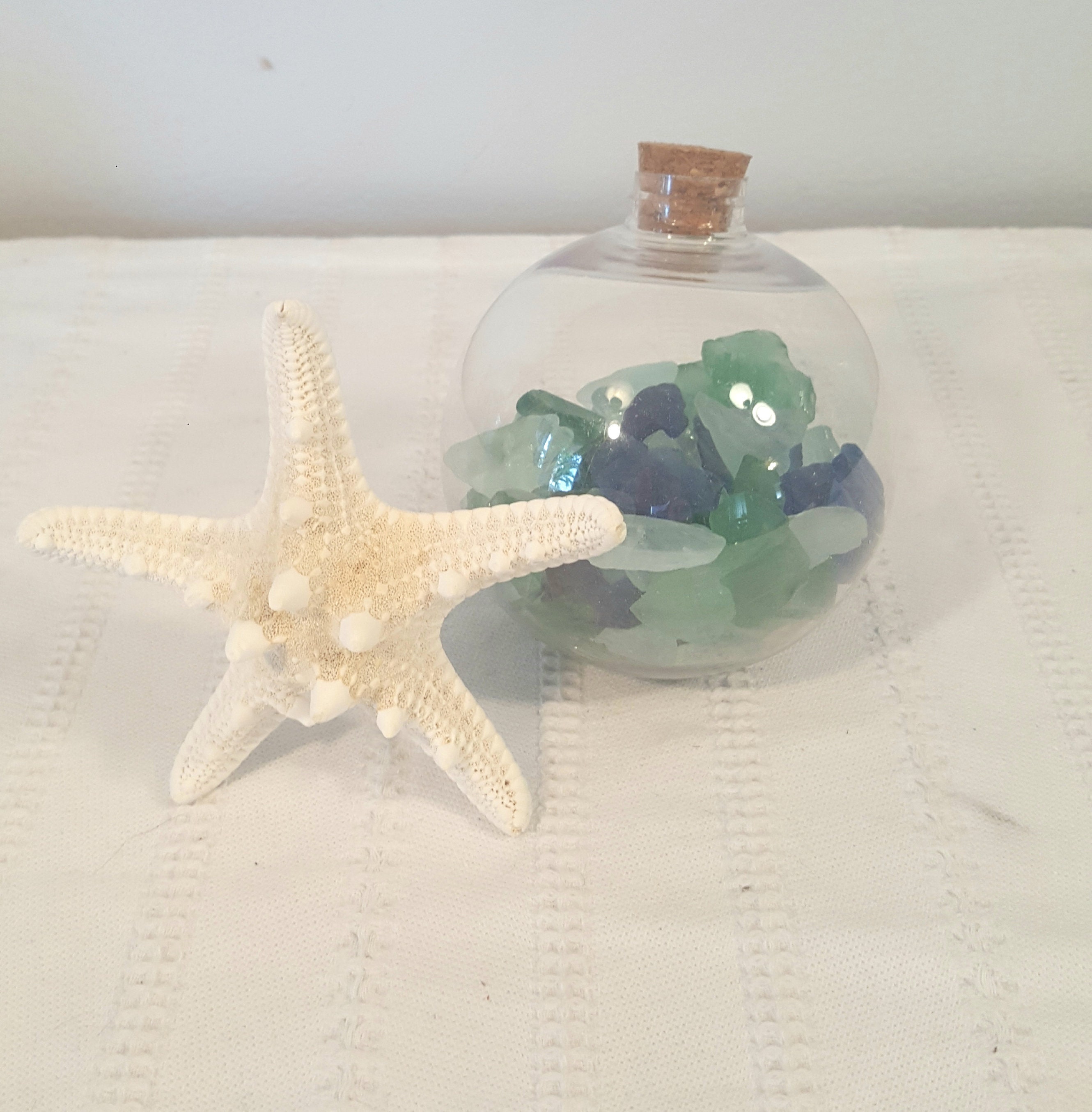 Coastal Vase Fillers Glass Balls Beach Table Decor Bowl Etsy