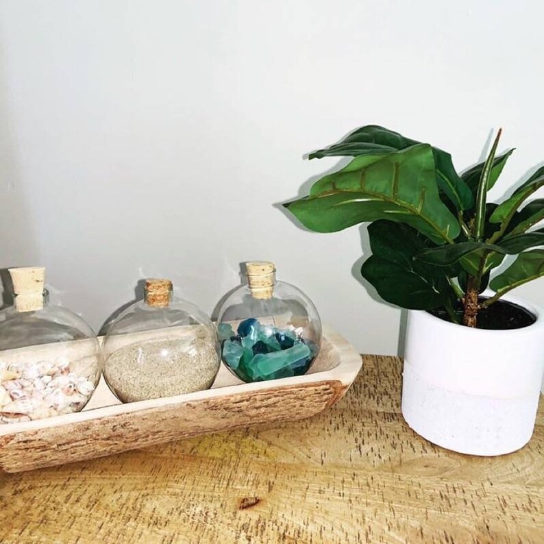 Coastal Vase Fillers Glass Balls Beach Table Decor Bowl Etsy