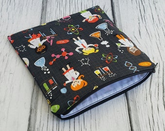 Reusable snack bag waterproof, sandwich bag, zero waste food bag, zippered snack and sandwich bag,  snack bag for kid, kid valentine gift,