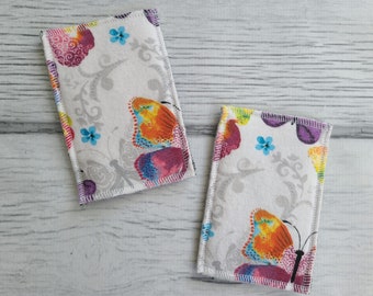 Reusable Kitchen Sponge Set: Handmade Bamboo Dish Scrubby