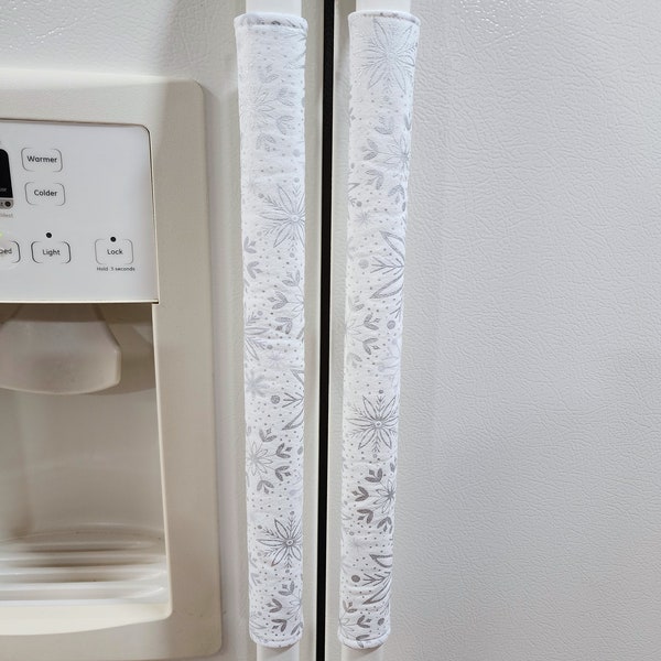 White - Handmade Cotton Fridge Handle Cover 11 main image 0
