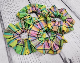 Scrunchies cotton, hair ties, ecofriendly hair tie, ecofriendly scrunchie, teenage girl gift, hair accessories, vintage scrunchie