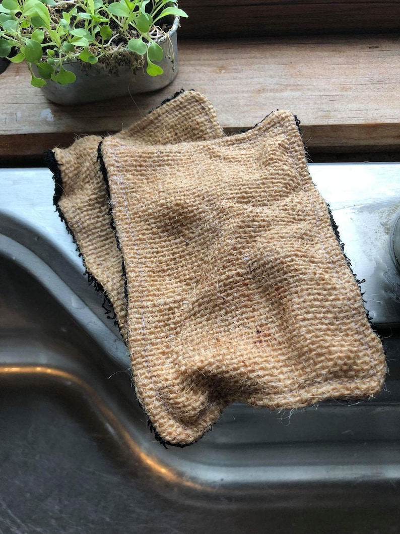 Remiusables Burlap Dish Scrubby - Thumbnail 2