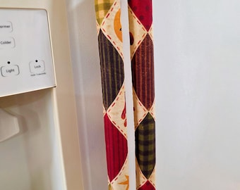 Fall Decor Refrigerator Handle Covers: Kitchen Decor, pumpkin spice latte