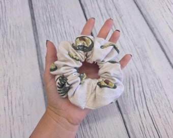 Scrap Fabric Scrunchie, Biodegradable Hair Tie, Zero Waste Gift