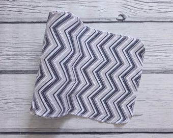 Handmade Cotton Flannel Reusable Towels: Zero Waste Kitchen Cloths - Chevron Towels
