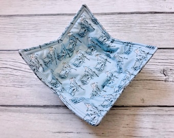 Michigan Microwave Bowl Cozy: Insulated Cotton Hot Pad,  Pure Michigan