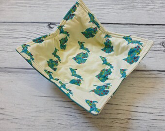 Michigan Microwave Bowl Cozy: Insulated Cotton Hot Pad, Pure Michigan