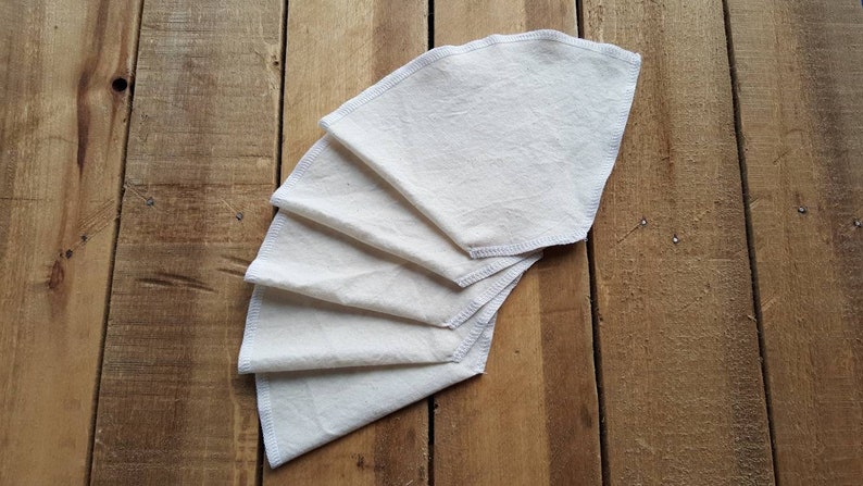 Reusable coffee filter, zero waste coffee filter, unbleached cone style, gift for coffee lover, gift for her, for her, coffee gift image 9