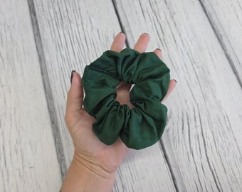 Scrap Fabric Scrunchie, Biodegradable Hair Tie, Zero Waste Gift