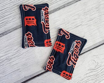 Reusable Kitchen Sponge Set: Eco-Friendly Dish Scrubby, Detroit Tigers