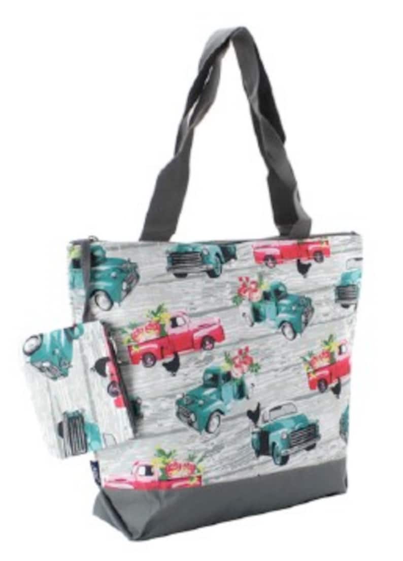 Truck Lover Tote Gift Southern Vintage Truck Tote Bag Tote Bag Diaper Bag Christmas Gift Travel Bag Truck Tote Birthday Gift