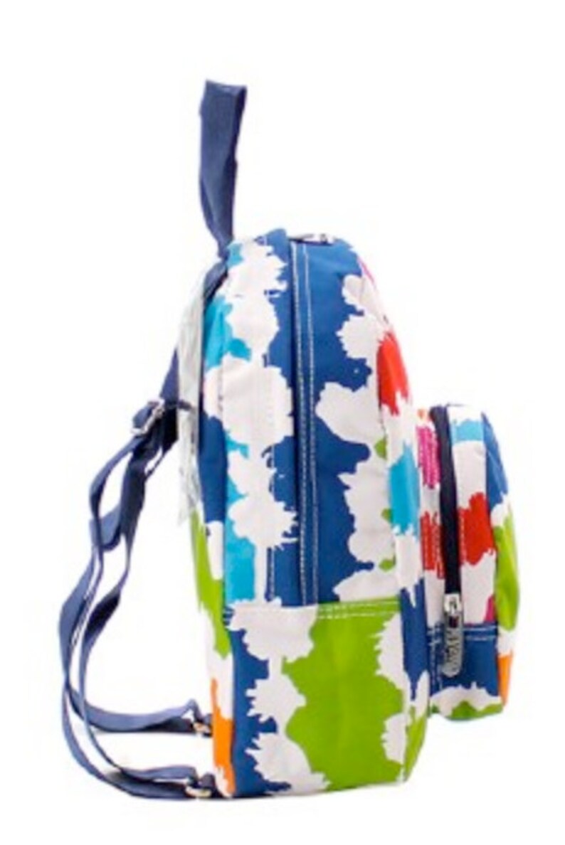 School Bag Summer Splash Backpack Backpack Embroider Bookbag Personalize Customized Bookbag Monogram Gift Small Backpack Kid/'s