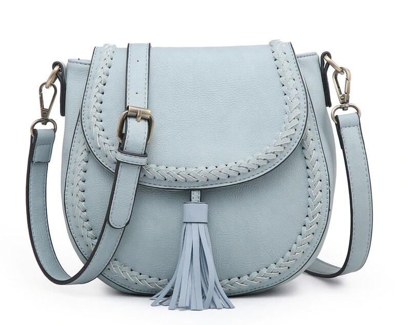 Front Tassel Saddle Bag Saddle Bag Crossbody Purse Etsy