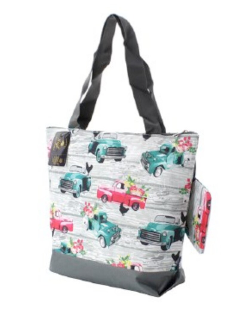 Truck Lover Tote Gift Southern Vintage Truck Tote Bag Tote Bag Diaper Bag Christmas Gift Travel Bag Truck Tote Birthday Gift