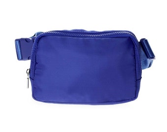 Lisa Nylon Unisex Fanny Pack, Nylon Belt Bag, Nylon Sling Bag, Hip Bag, Crossbody Bag, Unisex Bag