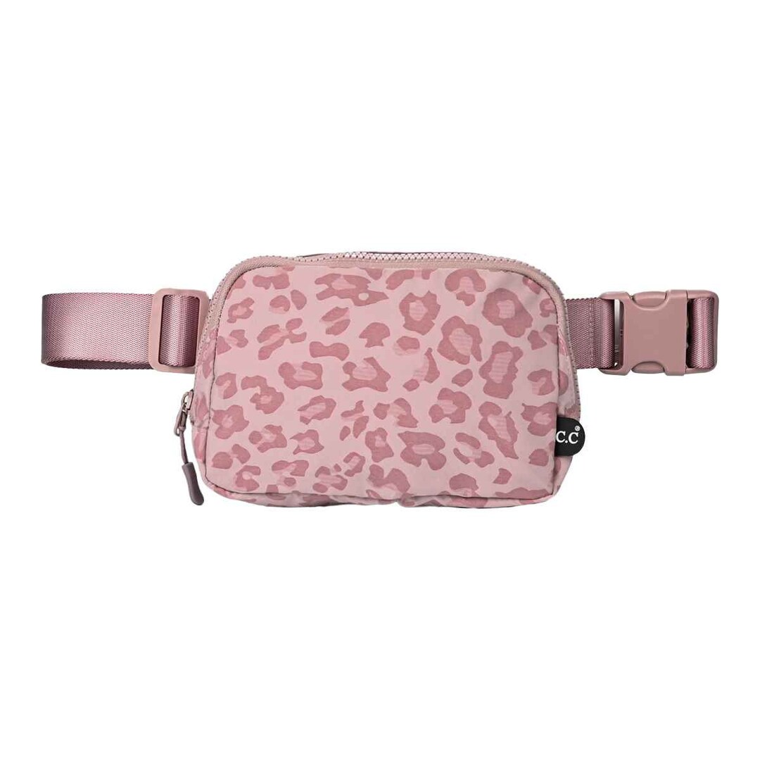 Leopard Fanny Pack, Leopard Belt Bag, Leopard Waist Bag, Waterproof