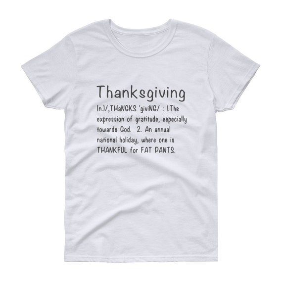 Women S Short Sleeve T Shirt Thanksgiving Meaning Etsy In november 2016, etsy disclosed that it paid us$32.5 million to purchase blackbird technologies, a startup that developed ai software used for shopping. etsy