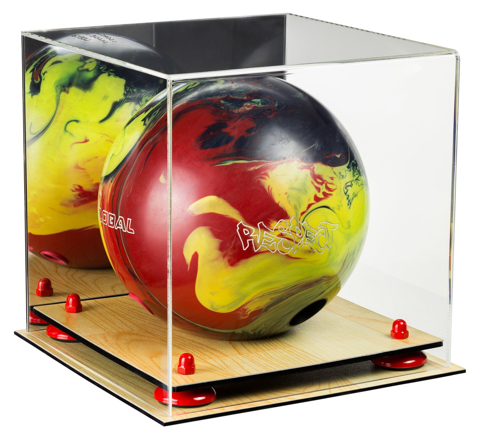 Better Display Cases Acrylic Bowling Ball Display Case with Etsy