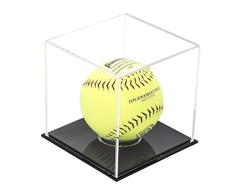 Deluxe Acrylic Softball Display Case (A081)
