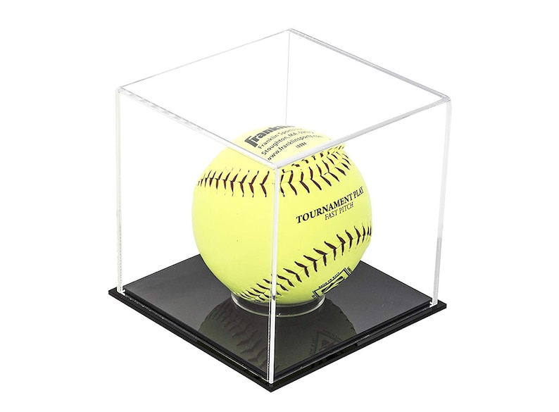 A081 Deluxe Acrylic Softball Display Case