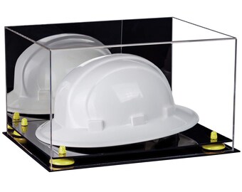 Clear Acrylic Large Helmet Hard Hat 