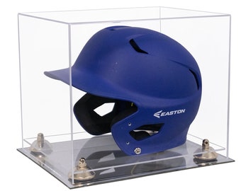 Versatile Acrylic Display Case - Medium Rectangle Box with Risers and Mirror Base 12.25" x 10" x 10.5" (A012/V22)