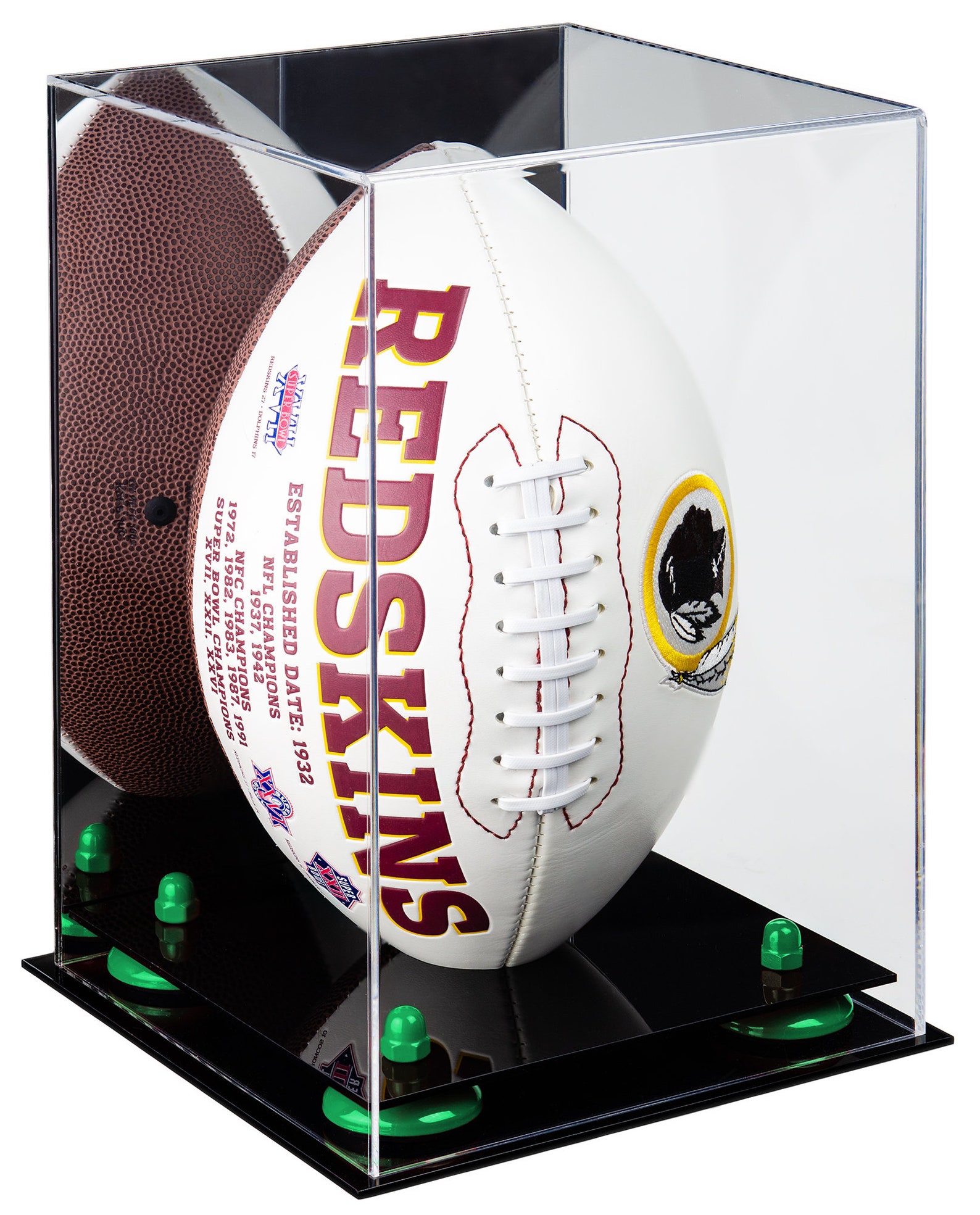 Vitrine de football acrylique de luxe verticale avec miroir et Etsy