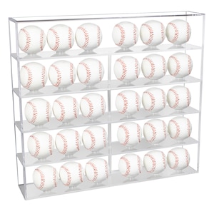 1 Baseball with 3 Cards Homeplate Shaped Display Case – Homeplate