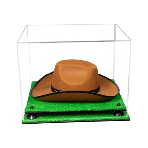 Acrylic Versatile Display Case with Risers and Base - 16&quot; x 13&quot; x 12&quot; (V61B/A024-B)