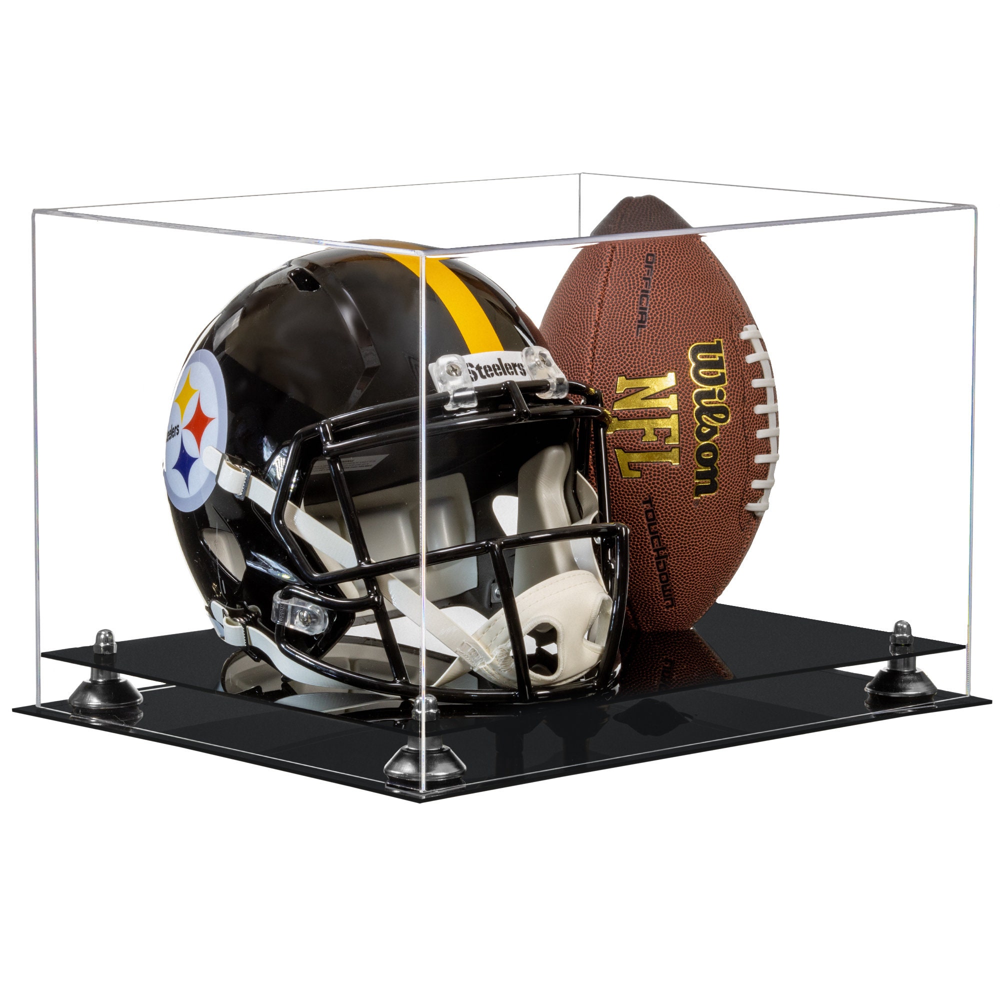 Acrylic Full-size Football and Helmet Display Case Large - Etsy