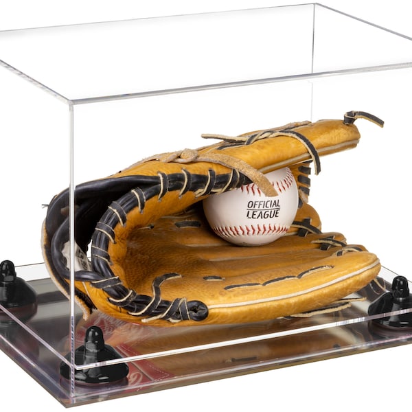 Baseball Glove Display Case Etsy