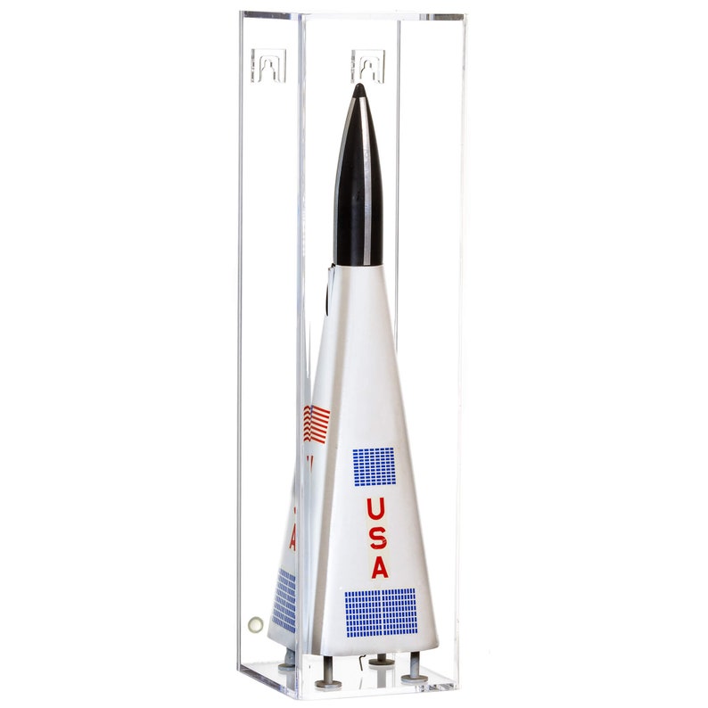 Rectangular Rocket Better Display Cases Small Model Rocket Acrylic Display Cases (A087/D07 ...